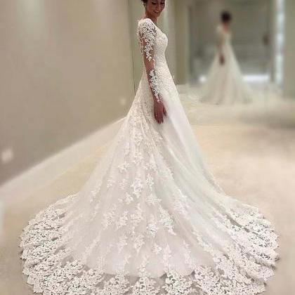 Ivory Wedding Dress,bridal Dresses,wedding..