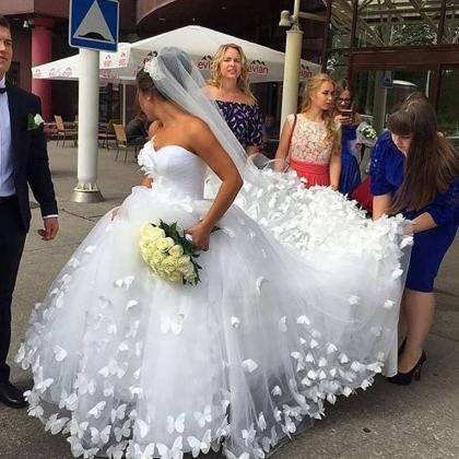 White Wedding Dress,ball Gown Wedding Dresses,plus..