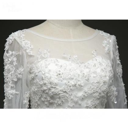 White Wedding Dress,bridal Dresses,mermaid Wedding..