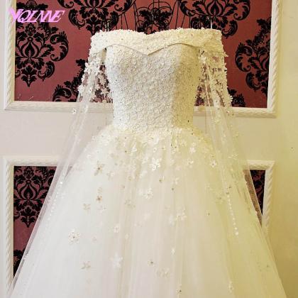 Ivory Wedding Dress,bridal Dresses,ball Gown..