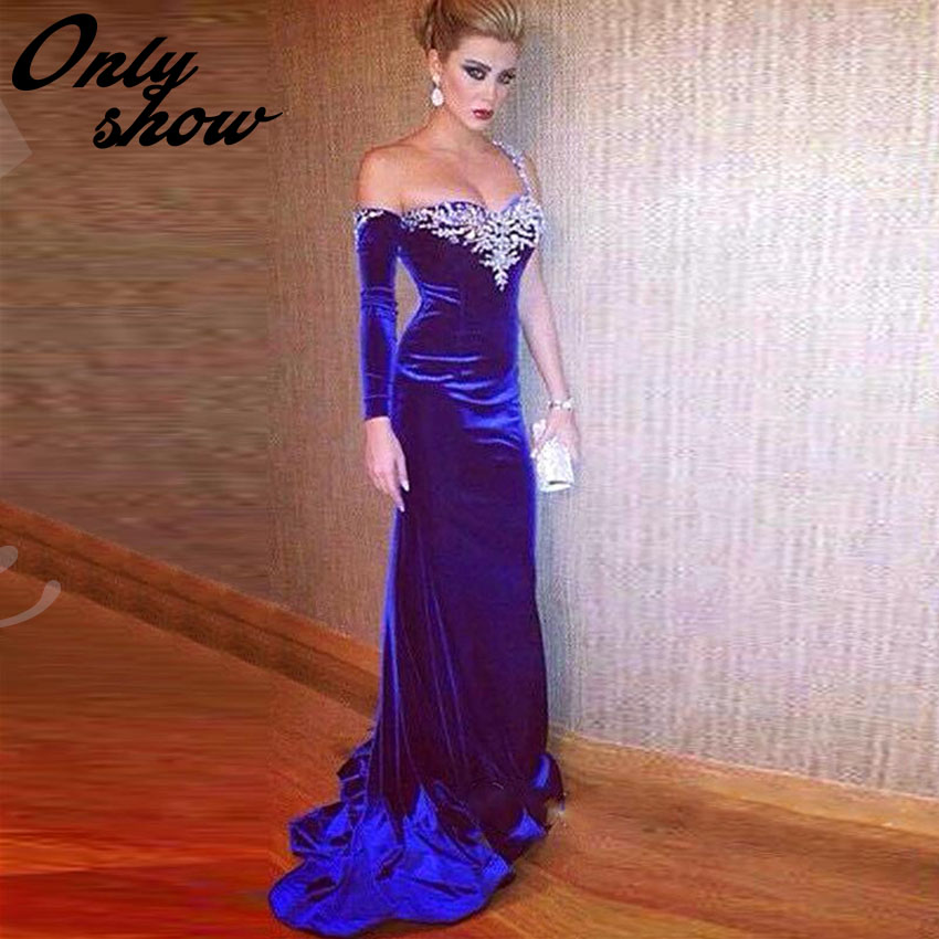 Prom Dresses,evening Dress,royal Blue Dresses,mermaid Dresses,velvet Dress,one Shoulder Dresses,party Dresses