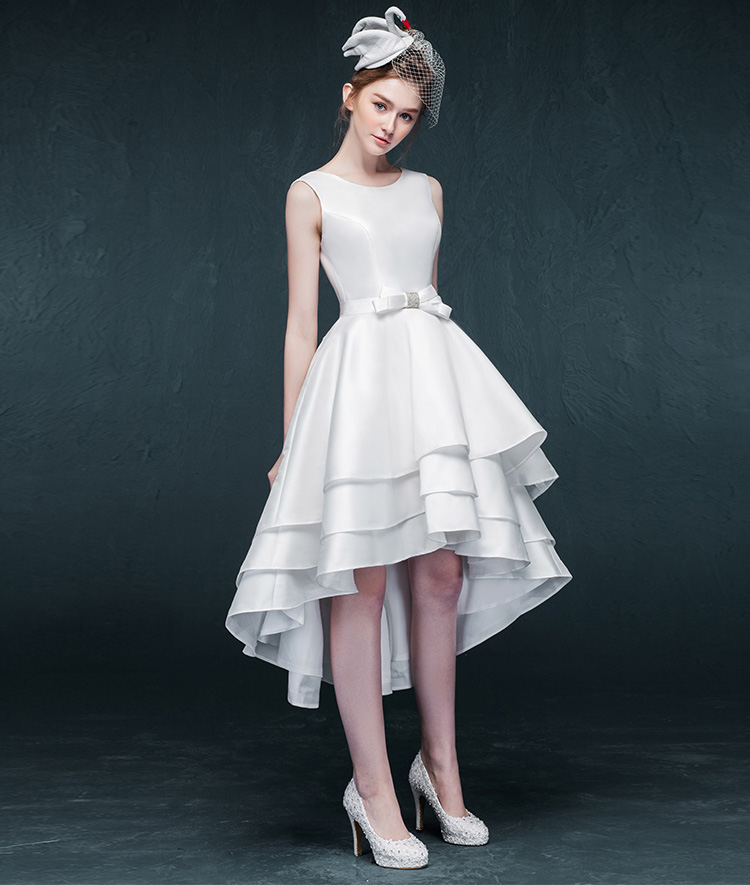 Prom Dresses,prom Dress,white Dresses,high Low Dresses