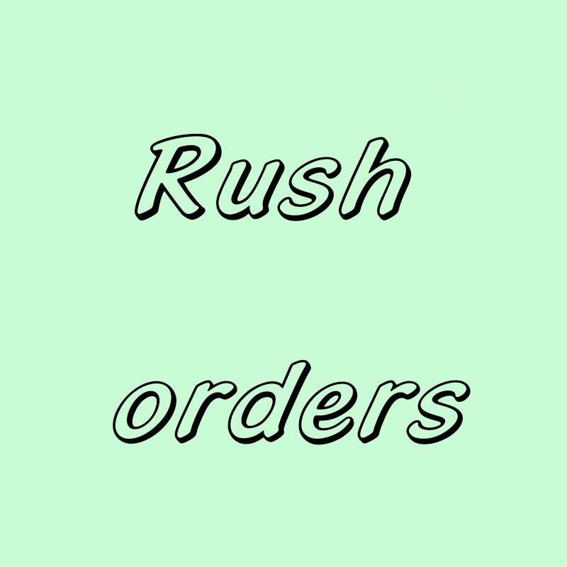 Rush Orders,tailor-made,custom Colors ( Please Contact Us If You Need Rush & Customized & Colors )